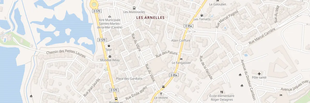 Plan du 9 Pl René Masson à Saintes-Maries-de-la-Mer