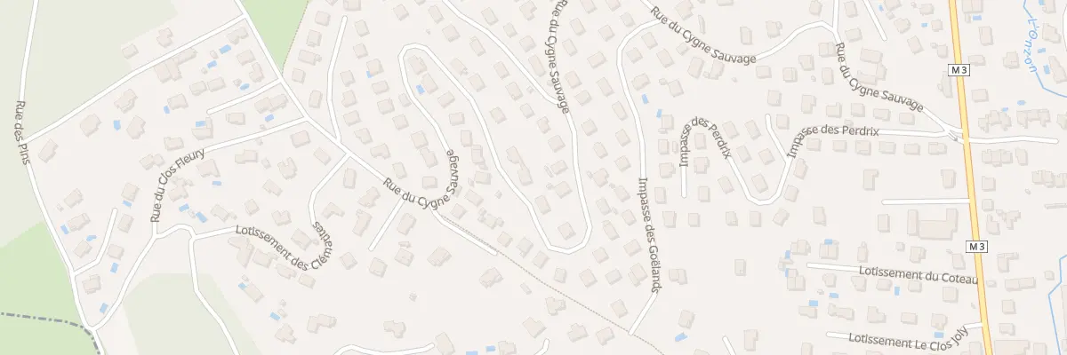 Plan du 46 Rue du Cygne Sauvage à Sorbiers