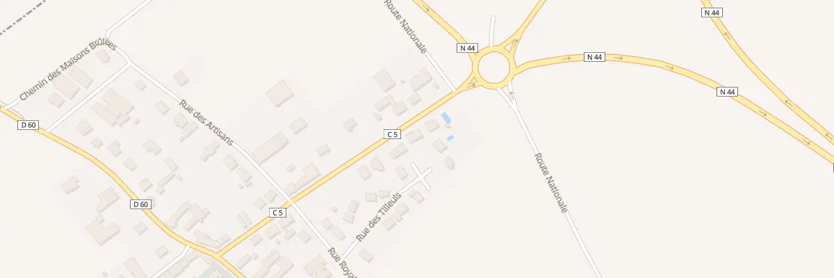 Plan du 14 Rue de la Creusotte à Moncetz-Longevas