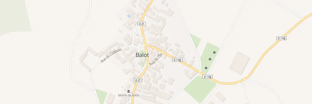Plan du 2 Rue d’Ampilly à Balot