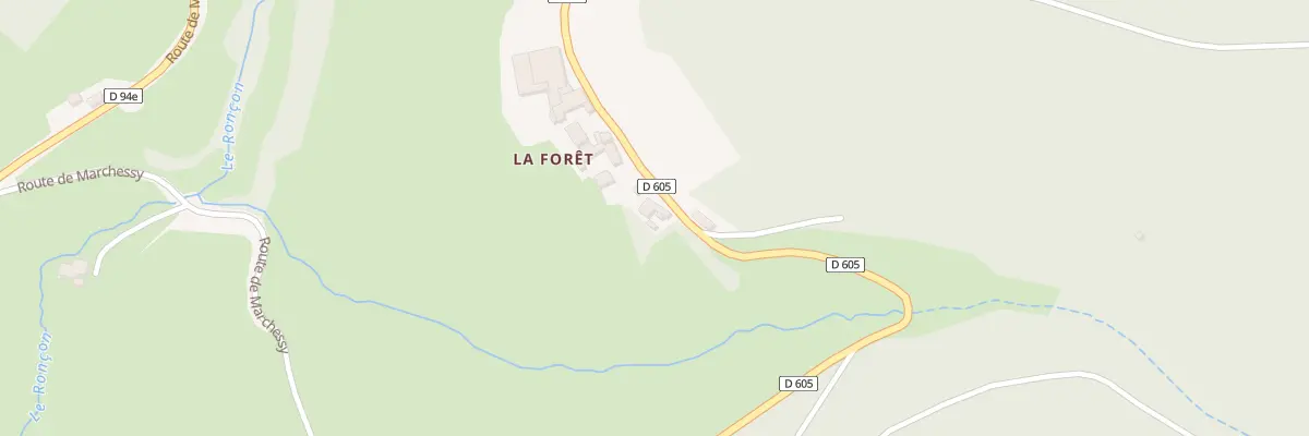 Plan du 5130 La Foret du Cret à Saint-Bonnet-le-Troncy