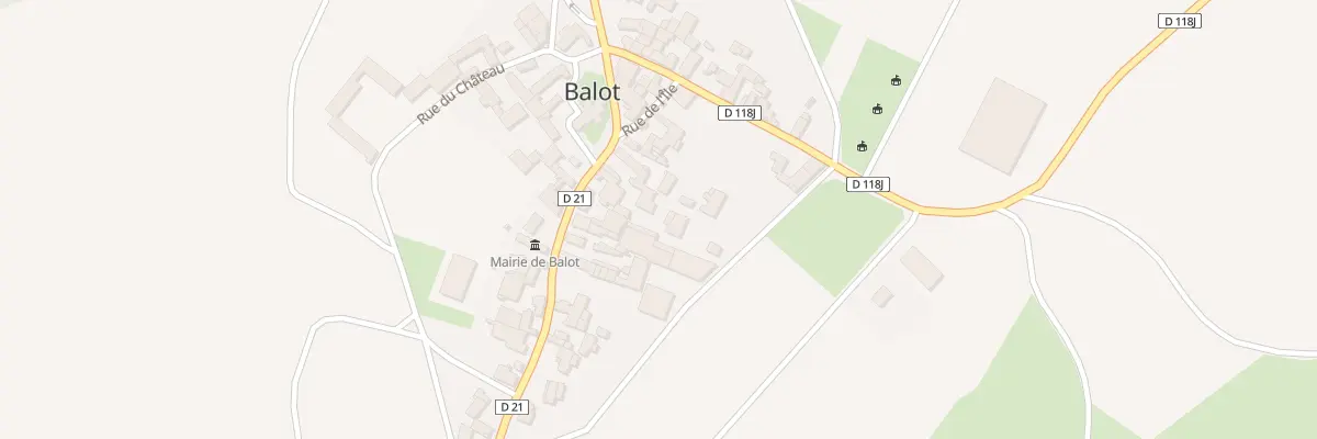 Plan du 9 Rue d’En Haut à Balot