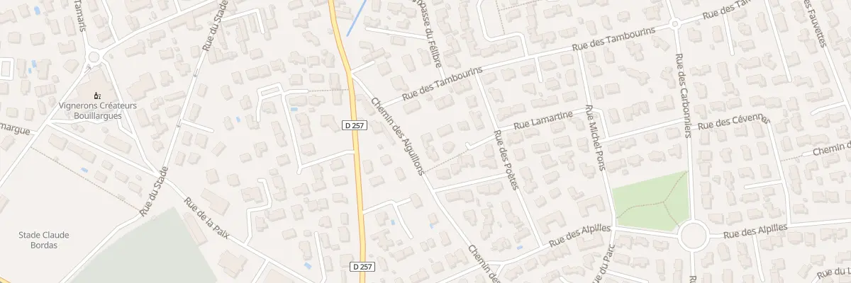 Plan du 3 Che des Aiguillons à Bouillargues