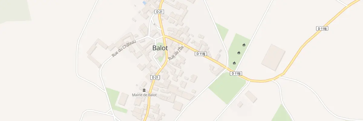 Plan du 4 Rue de l’Ile à Balot