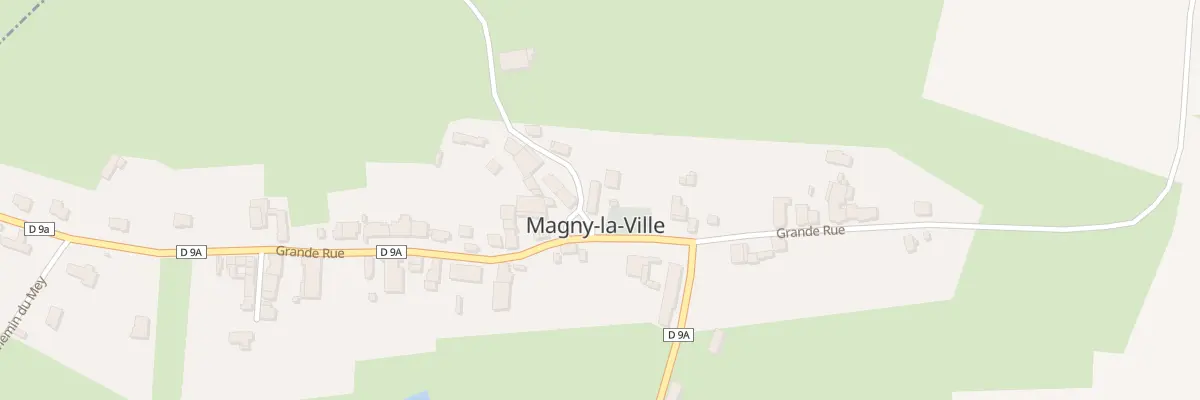 Plan du 2 Pl de la Mairie à Magny-la-Ville