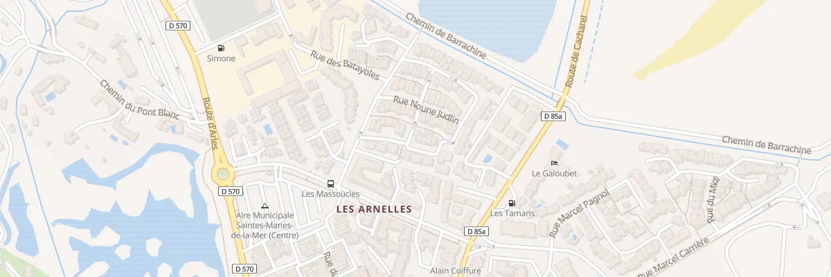 Plan du 15 Rue Henri Ourliac à Saintes-Maries-de-la-Mer