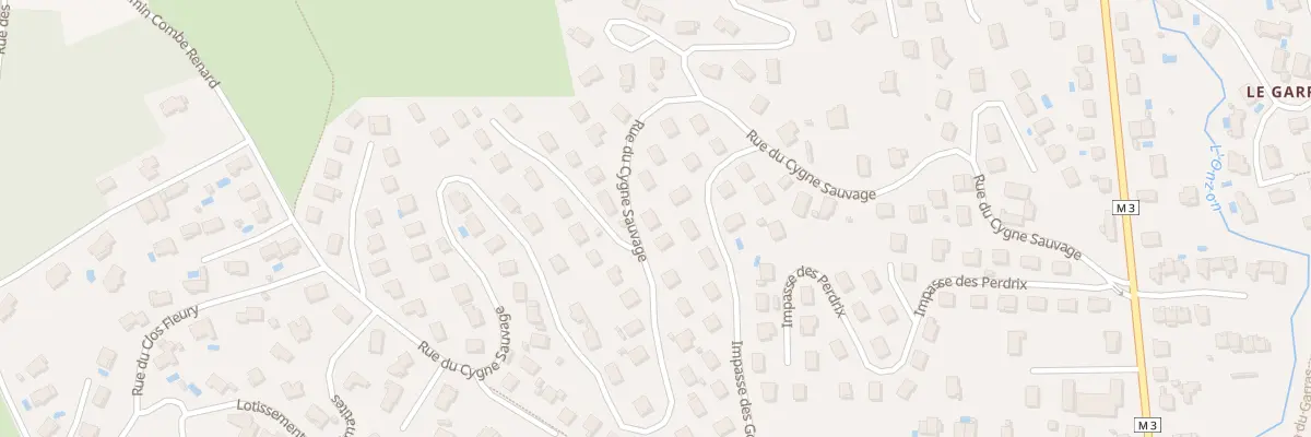 Plan du 29 Rue du Cygne Sauvage à Sorbiers