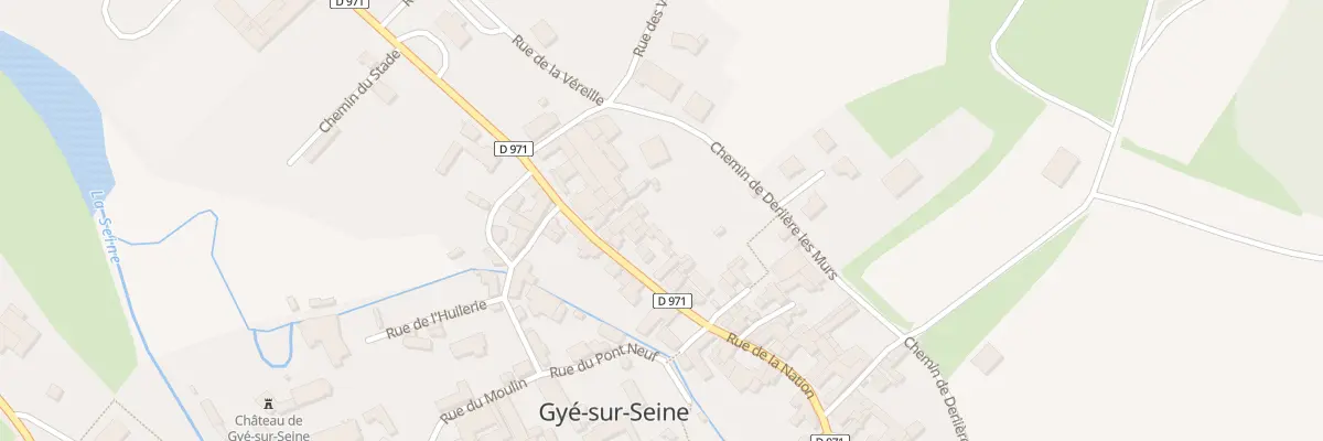 Plan du 21 Rue de la Nation à Gyé-sur-Seine