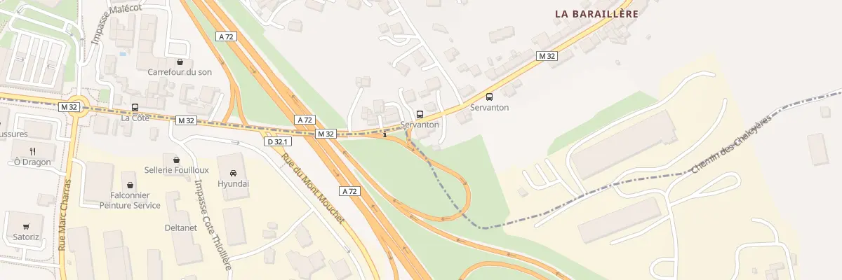 Plan du 63 Rue Victor Hugo à Saint-Jean-Bonnefonds