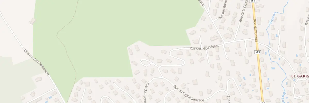 Plan du 14 Rue des Hirondelles à Sorbiers