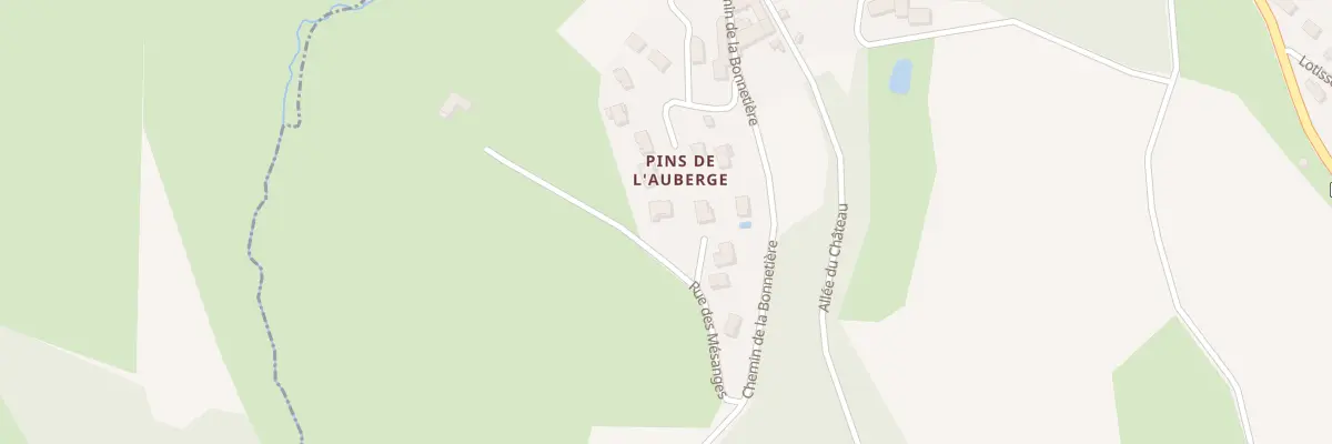 Plan du 136 Rue des Mesanges aux Halles