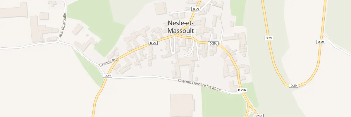 Plan du 1 Rle des Jardins à Nesle-et-Massoult
