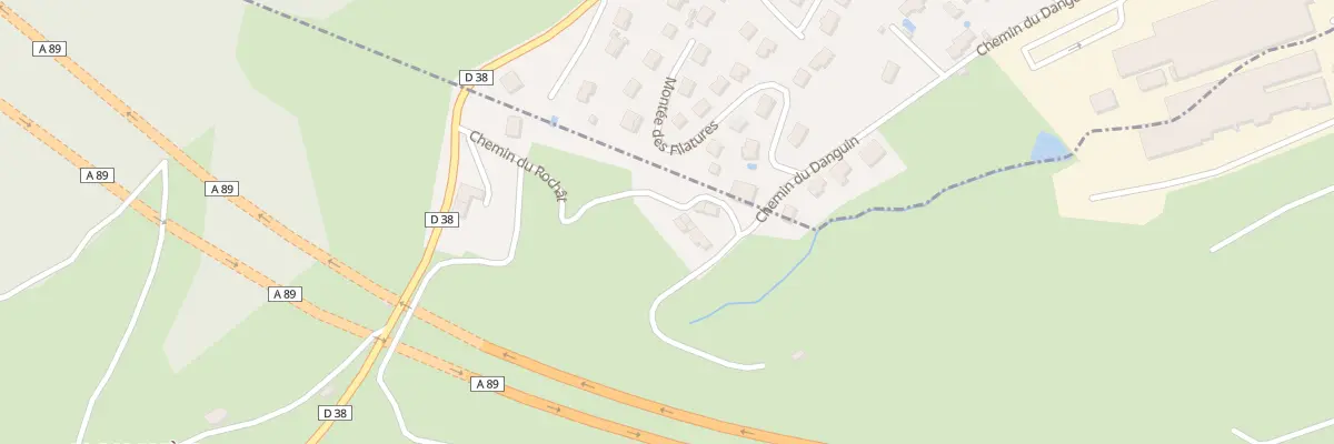 Plan du 5160 Le Rochat à Saint-Marcel-l’Éclairé