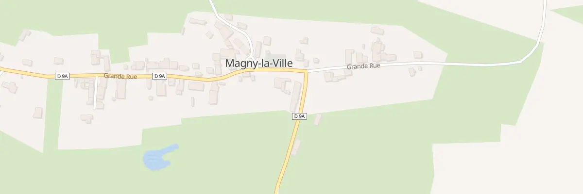 Plan du 2 Rte de Marigny à Magny-la-Ville