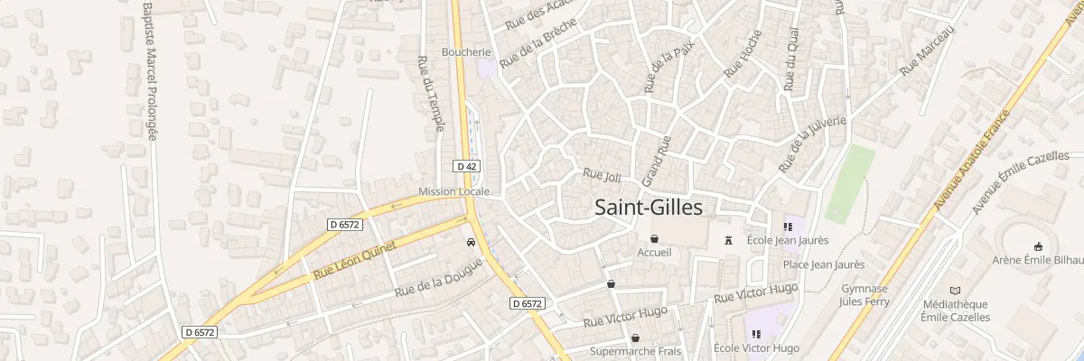 Plan du 3 Rue Andre Chenier à Saint-Gilles