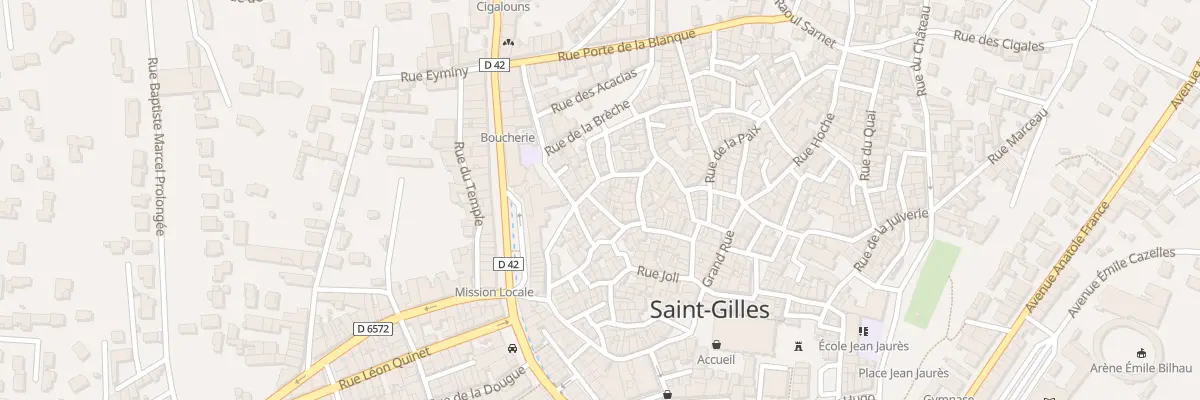 Plan du 14 Rue Haute à Saint-Gilles
