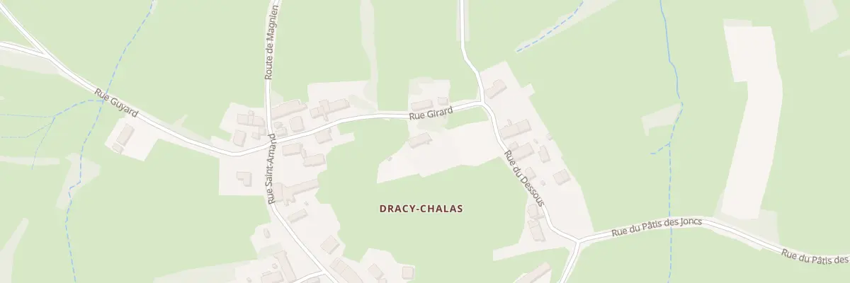 Plan du 5240 Hameau de Dracy Chalas à Viévy