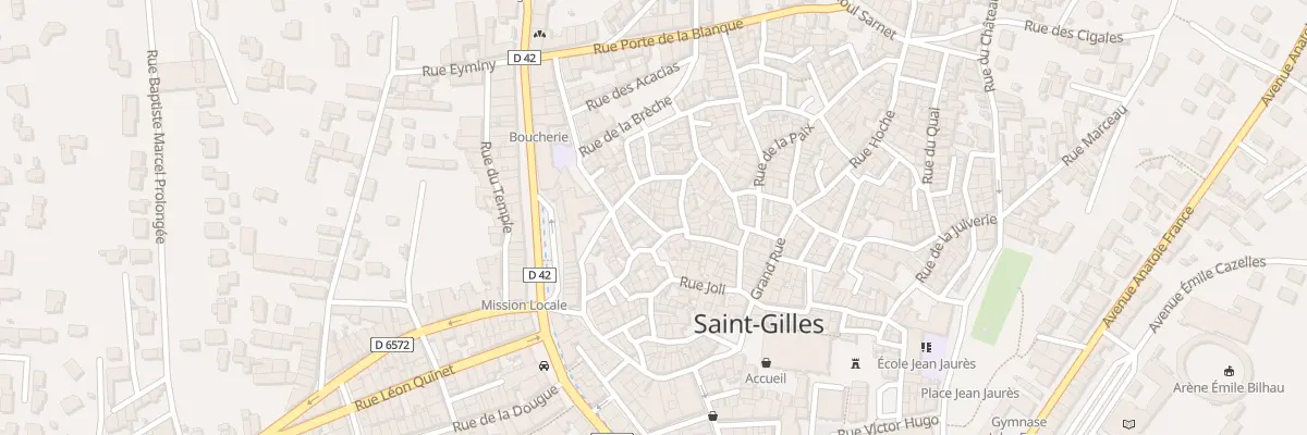 Plan du 10 Rue Haute à Saint-Gilles