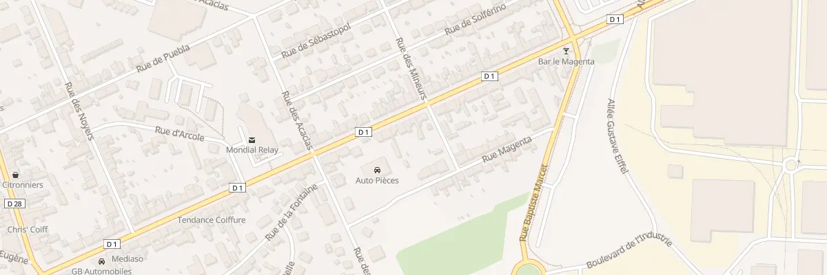 Plan du 53 Rue President Wilson au Creusot