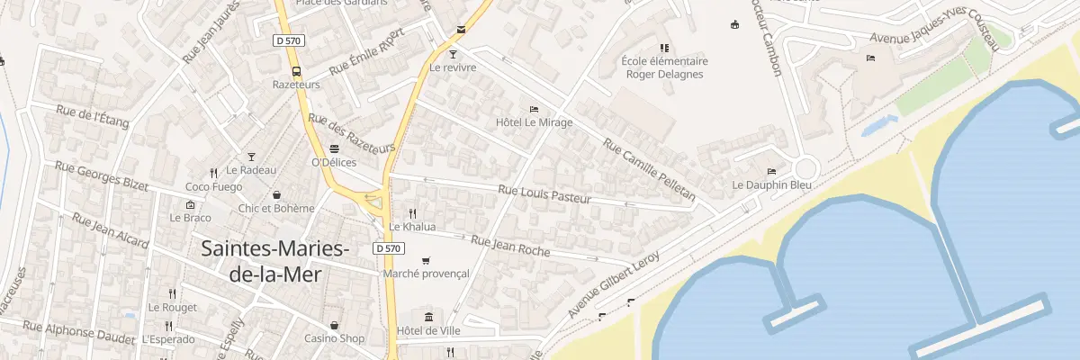 Plan du 14 Rue Paul Hermann à Saintes-Maries-de-la-Mer