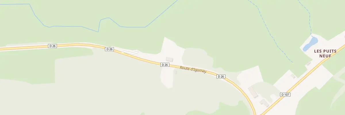 Plan du 8 Rte d’Igornay à Saint-Léger-du-Bois