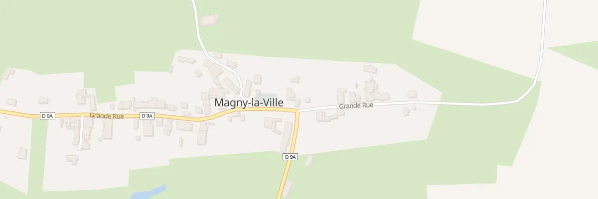Plan du 27 Grande Rue à Magny-la-Ville