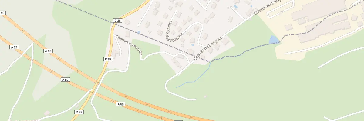 Plan du 5100 Le Rochat à Saint-Marcel-l’Éclairé