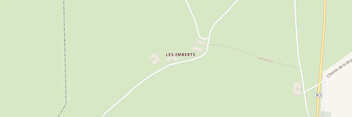 Plan du 5052 Les Imberts à Fontanès