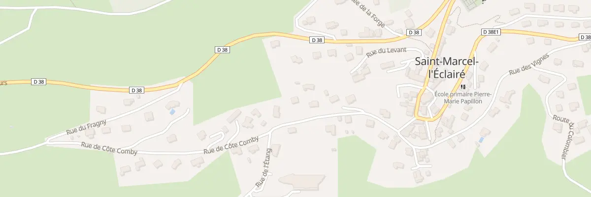 Plan du 168 Rue de l’ÉTANG à Saint-Marcel-l’Éclairé