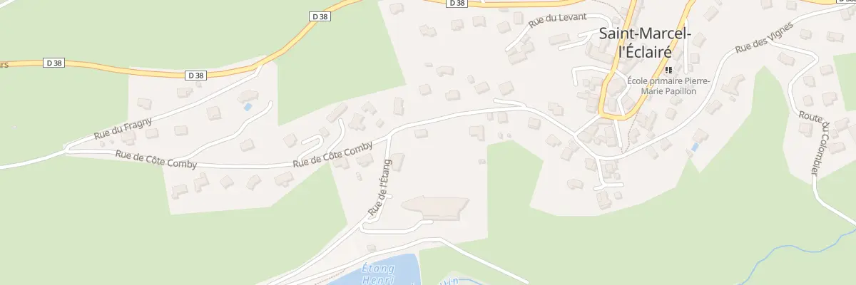 Plan du 233 Rue de l’ÉTANG à Saint-Marcel-l’Éclairé
