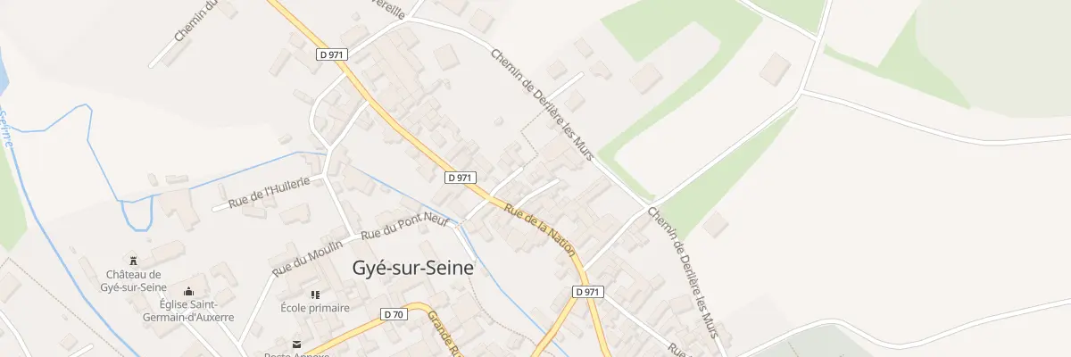 Plan du 1 Rle du Flageolot à Gyé-sur-Seine