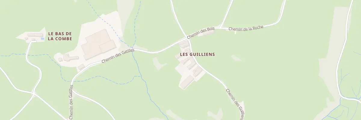 Plan du 5125 Les Guilliens à Aigueperse