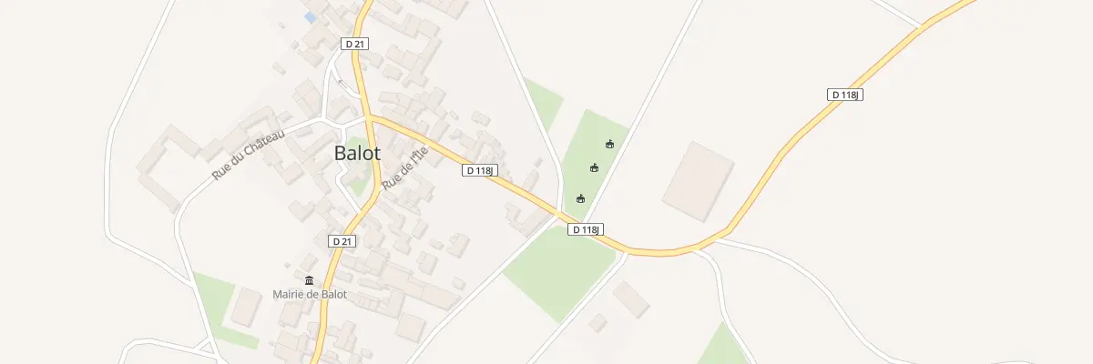 Plan du 19 Rue d’Ampilly à Balot