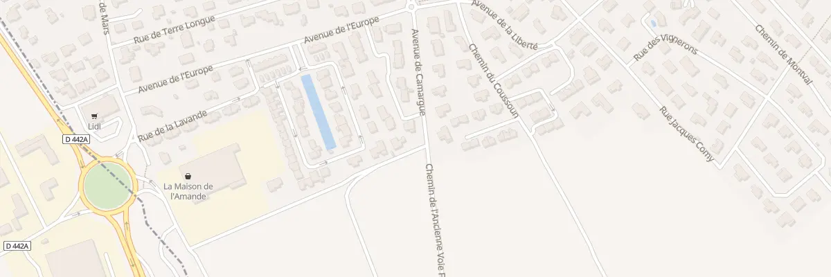 Plan du 16 Rue du Clos de Corinthe à Garons