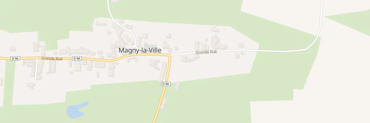 Plan du 30 Grande Rue à Magny-la-Ville