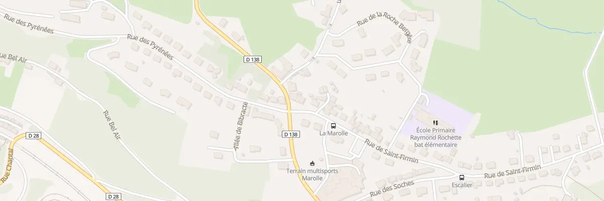 Plan du 3 Rue de Saint-firmin au Creusot