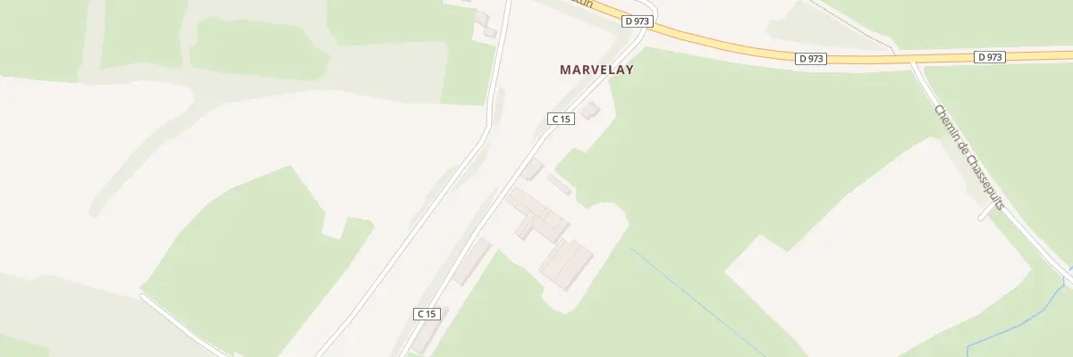 Plan du 3 Rue de Marvelay à Sully