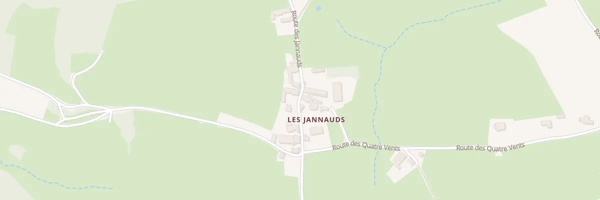 Plan du 926 Rte des Jannauds à Montmelard