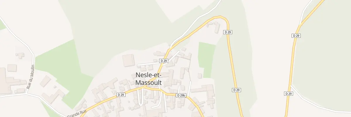 Plan du 3 Imp du Château à Nesle-et-Massoult