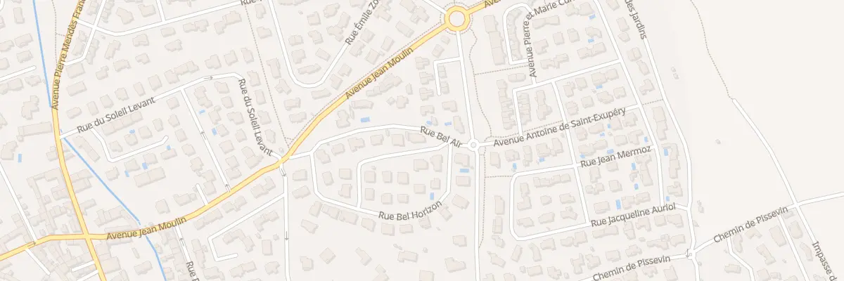 Plan du 28 Rue Bel Horizon à Bouillargues