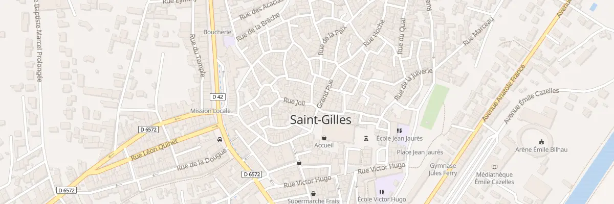 Plan du 28 Rue Meirieu à Saint-Gilles