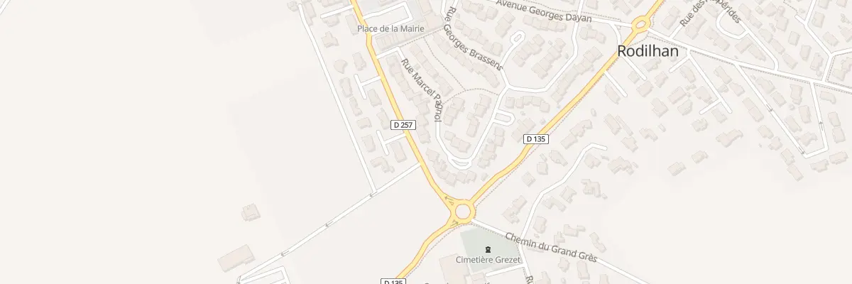Plan du 60 Rue Marcel Pagnol à Rodilhan