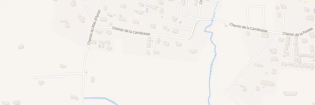 Plan du 4 Che de la Carriérasse à Saint-Quentin-la-Poterie
