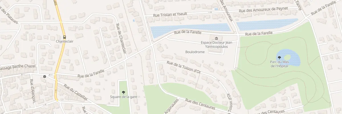 Plan du 3 Rue de la Toison d’Or à Garons