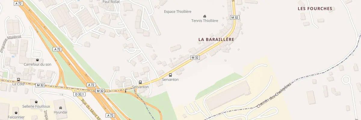 Plan du 68 Rue Victor Hugo à Saint-Jean-Bonnefonds