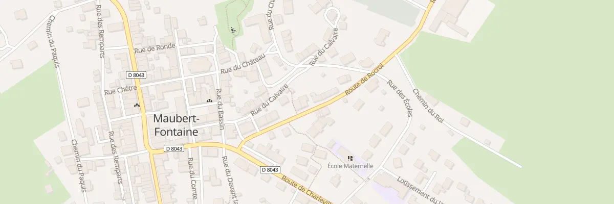 Plan du 5224 Le Bourg à Maubert-Fontaine