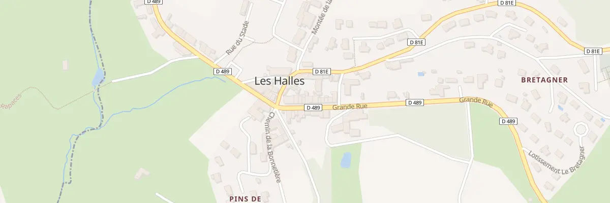 Plan du 514 Grande Rue aux Halles