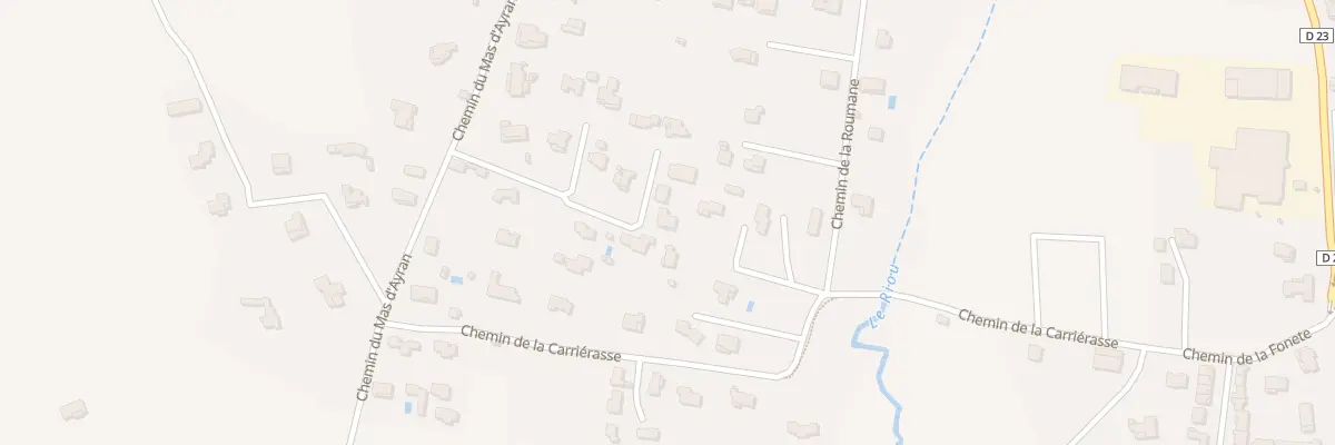 Plan du 6530 Che du Mas d’Ayran à Saint-Quentin-la-Poterie