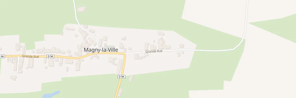 Plan du 29 Grande Rue à Magny-la-Ville