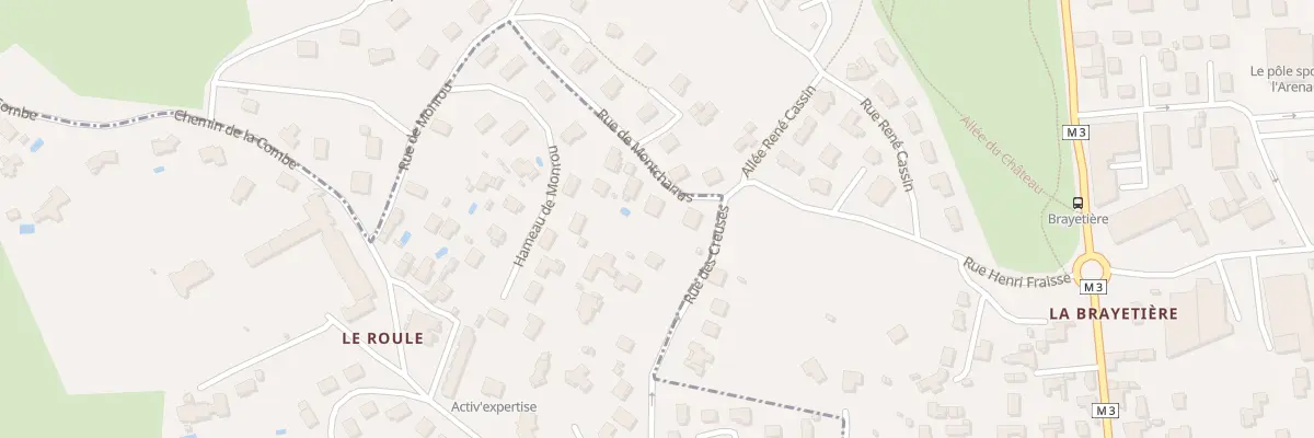 Plan du 27 Rue de Montcharras à La Talaudière